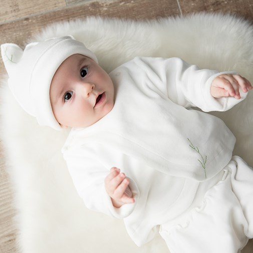Gilet velours en coton bio