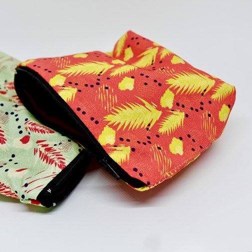 Trousse imperméable pour transport zéro déchet - Coton biologique