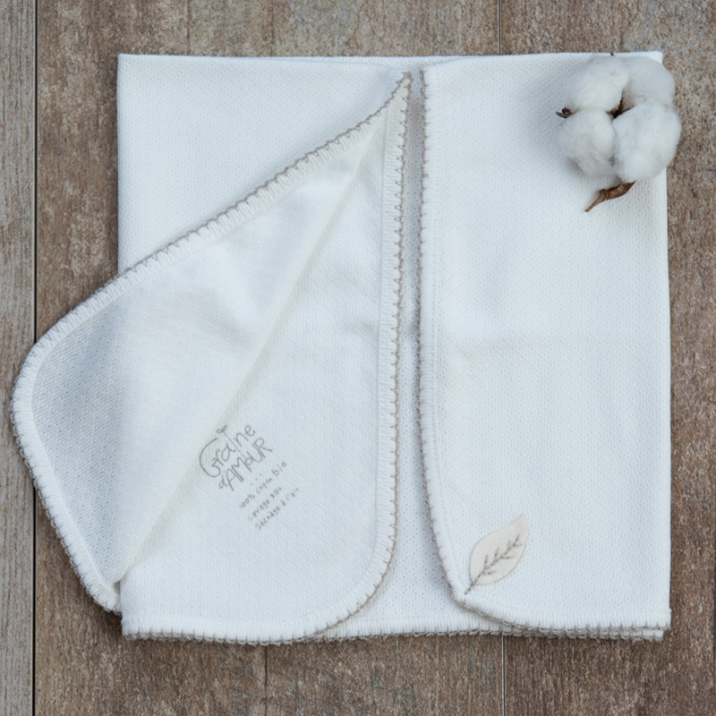 Lange maille ajourée Graine d'amour