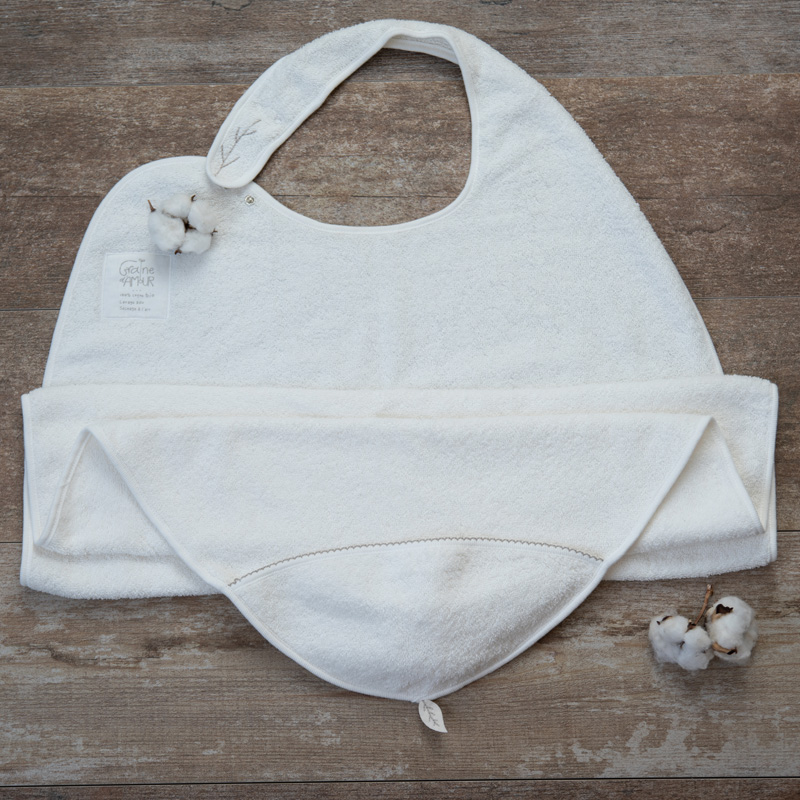 Grande cape de bain Graine d'amour