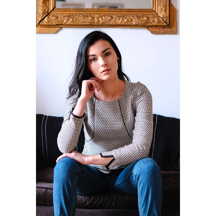 Haut chic en coton bio 3