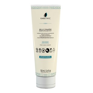 Belle Crinière - Soin capillaire 2 en 1 au karité pur - bio vegan - cheveux secs - 100 ml