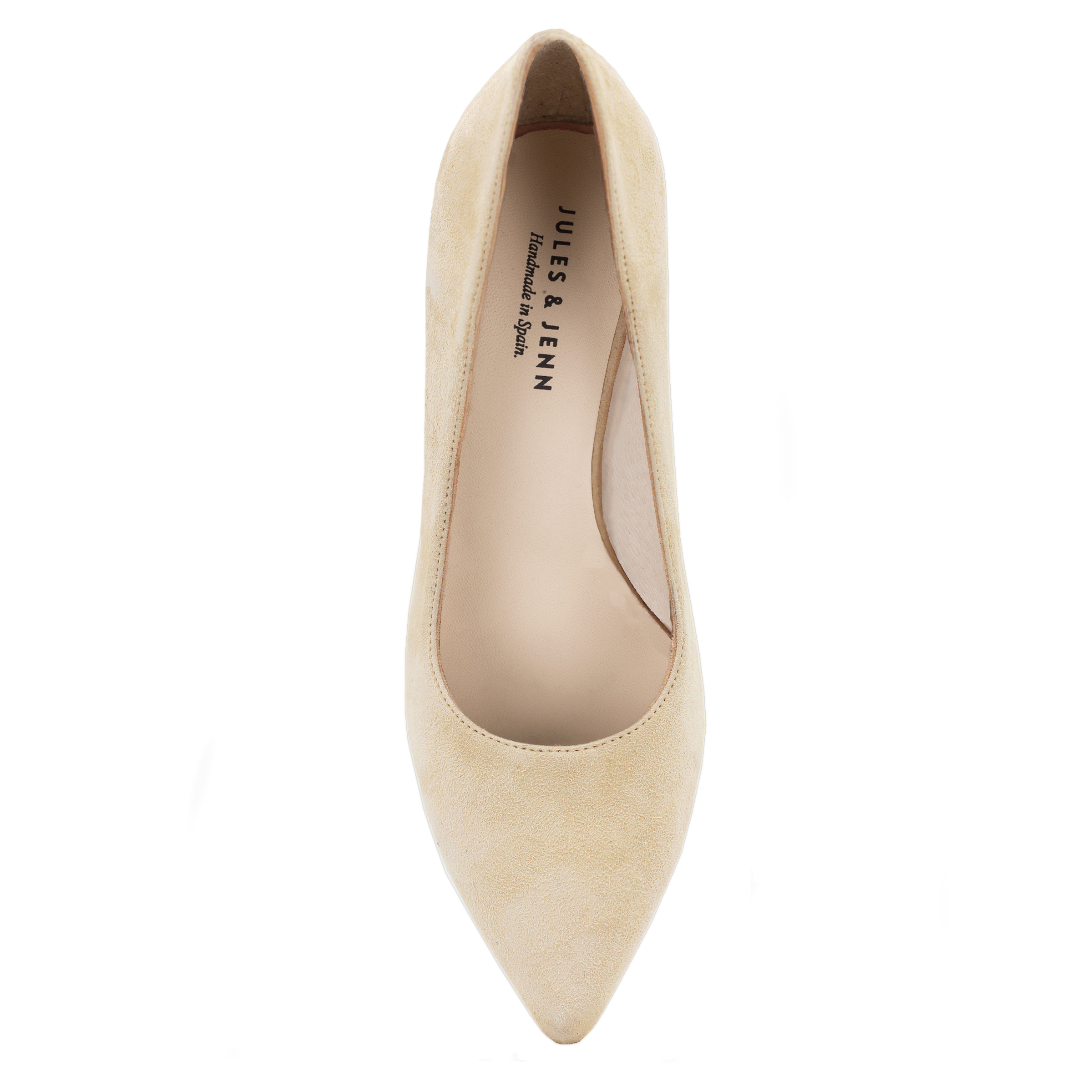 Escarpin Femme Cuir Daim Beige JULES JENN Dream Act