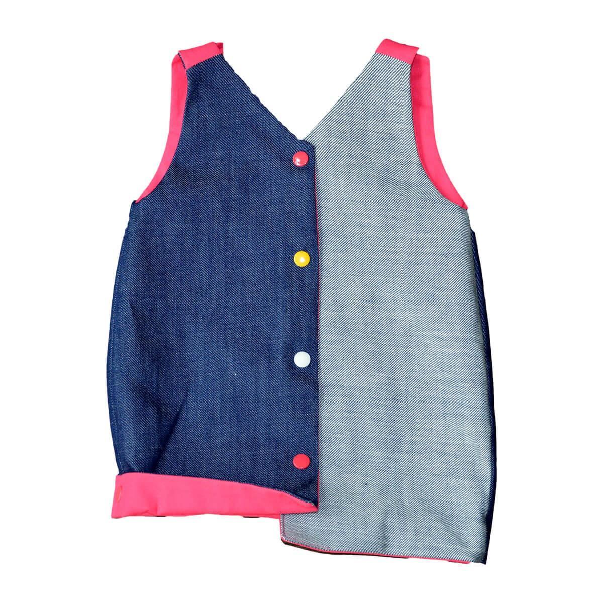 Robe en jean évolutive et réversible - plusieurs couleurs 6