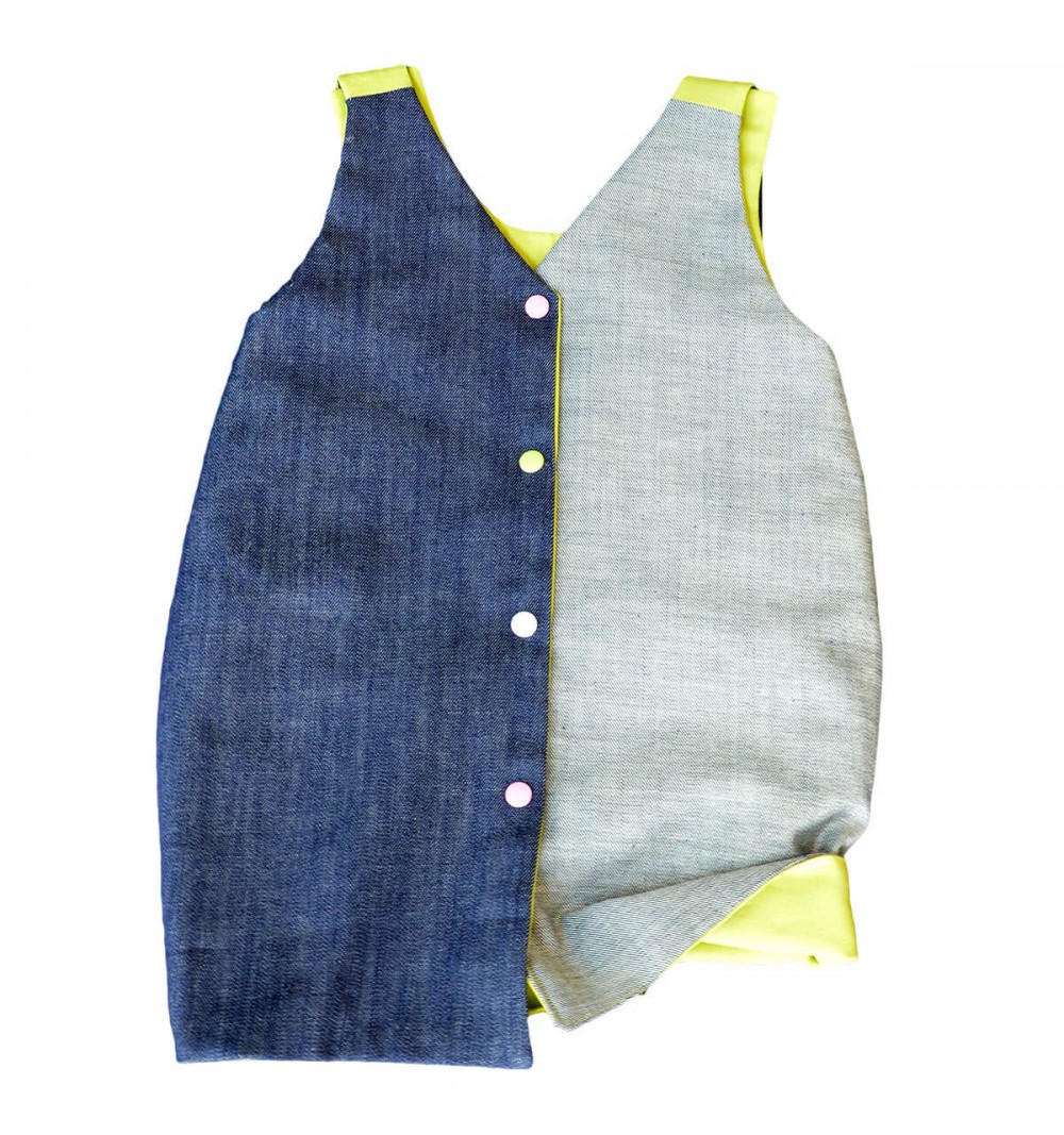 Robe en jean évolutive et réversible - plusieurs couleurs 11