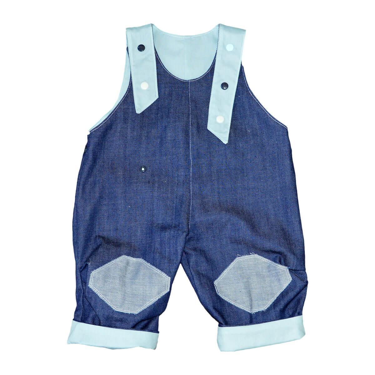 Salopette en jean réversible et évolutive - Plusieurs couleurs 4