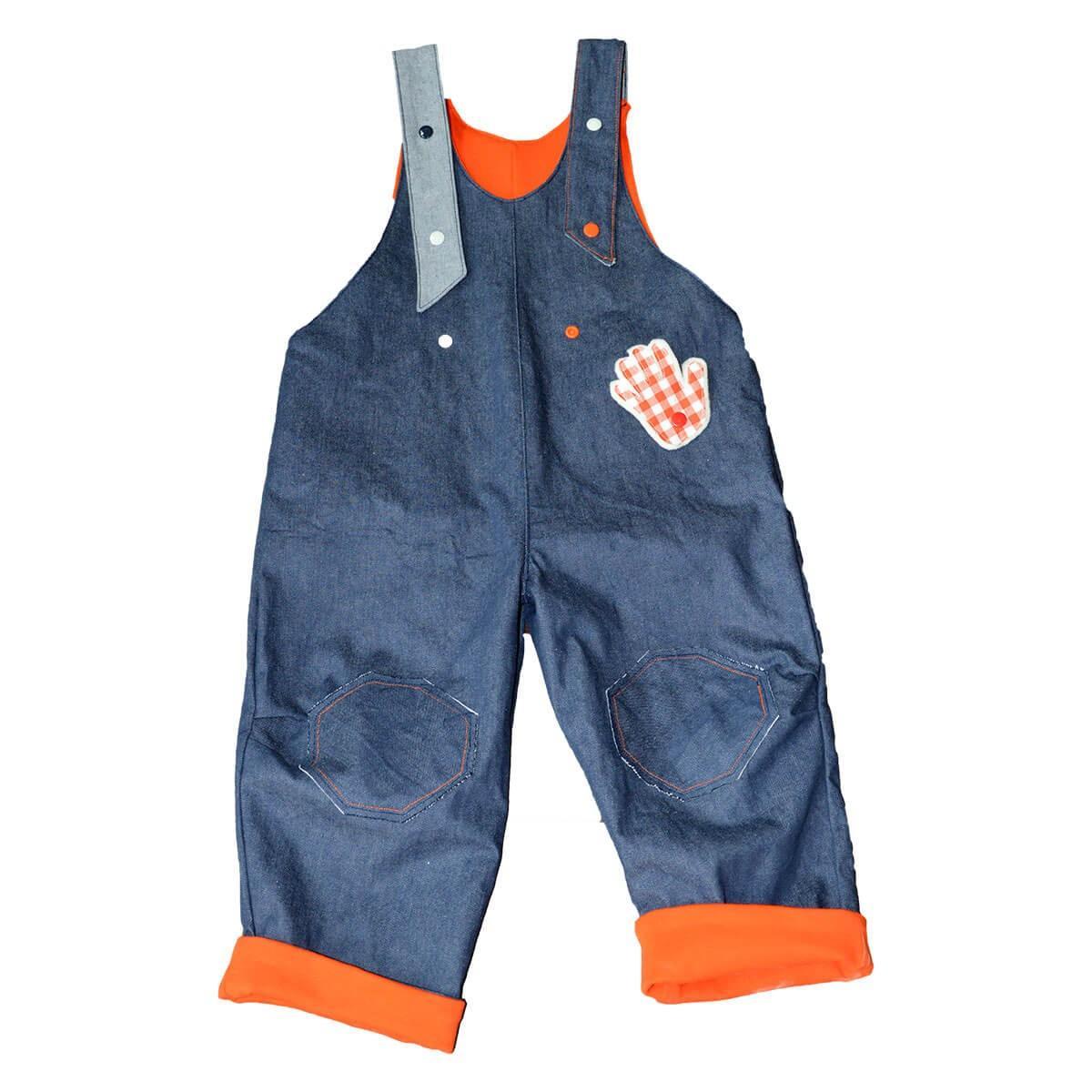 Salopette en jean réversible et évolutive - Plusieurs couleurs 5