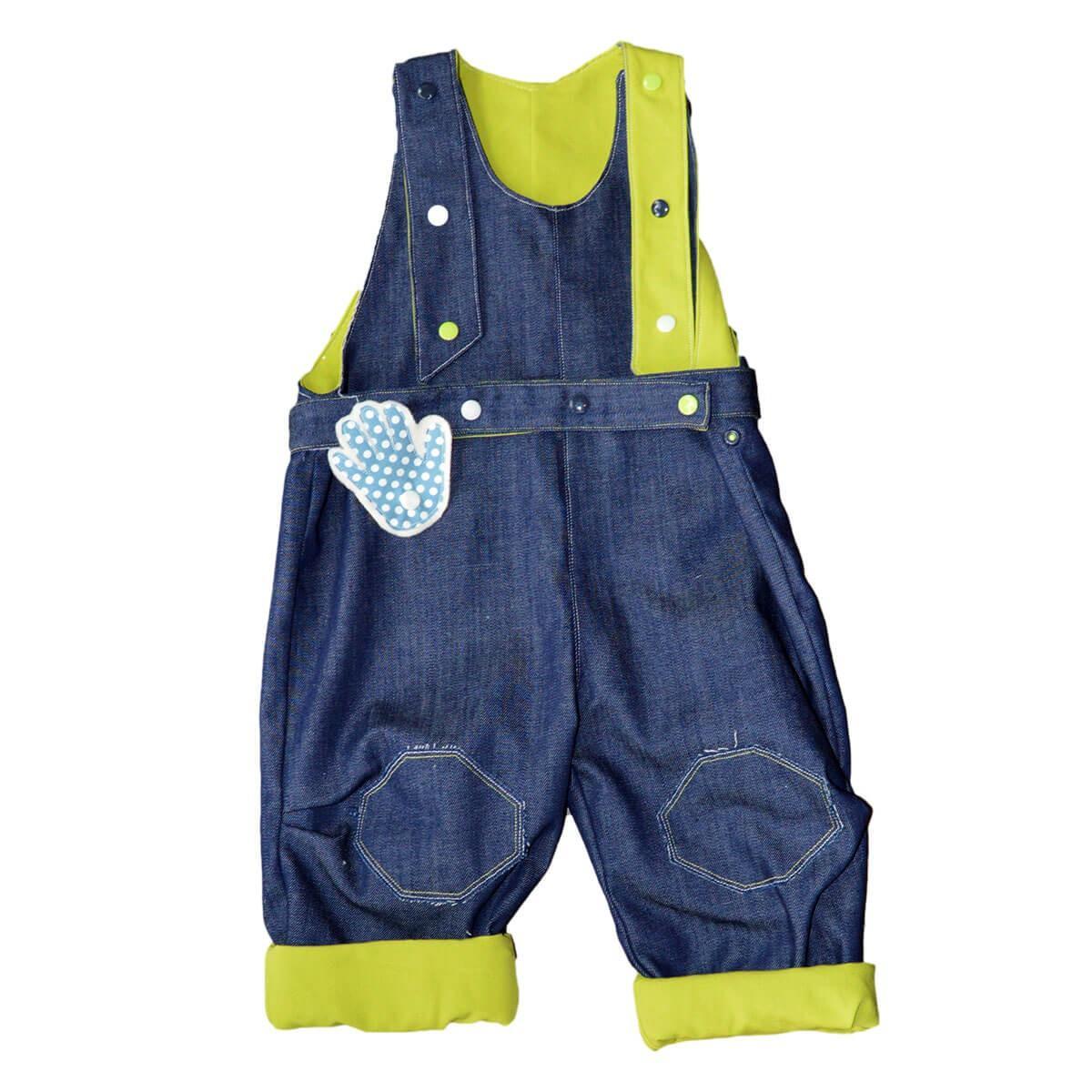 Salopette en jean réversible et évolutive - Plusieurs couleurs 6
