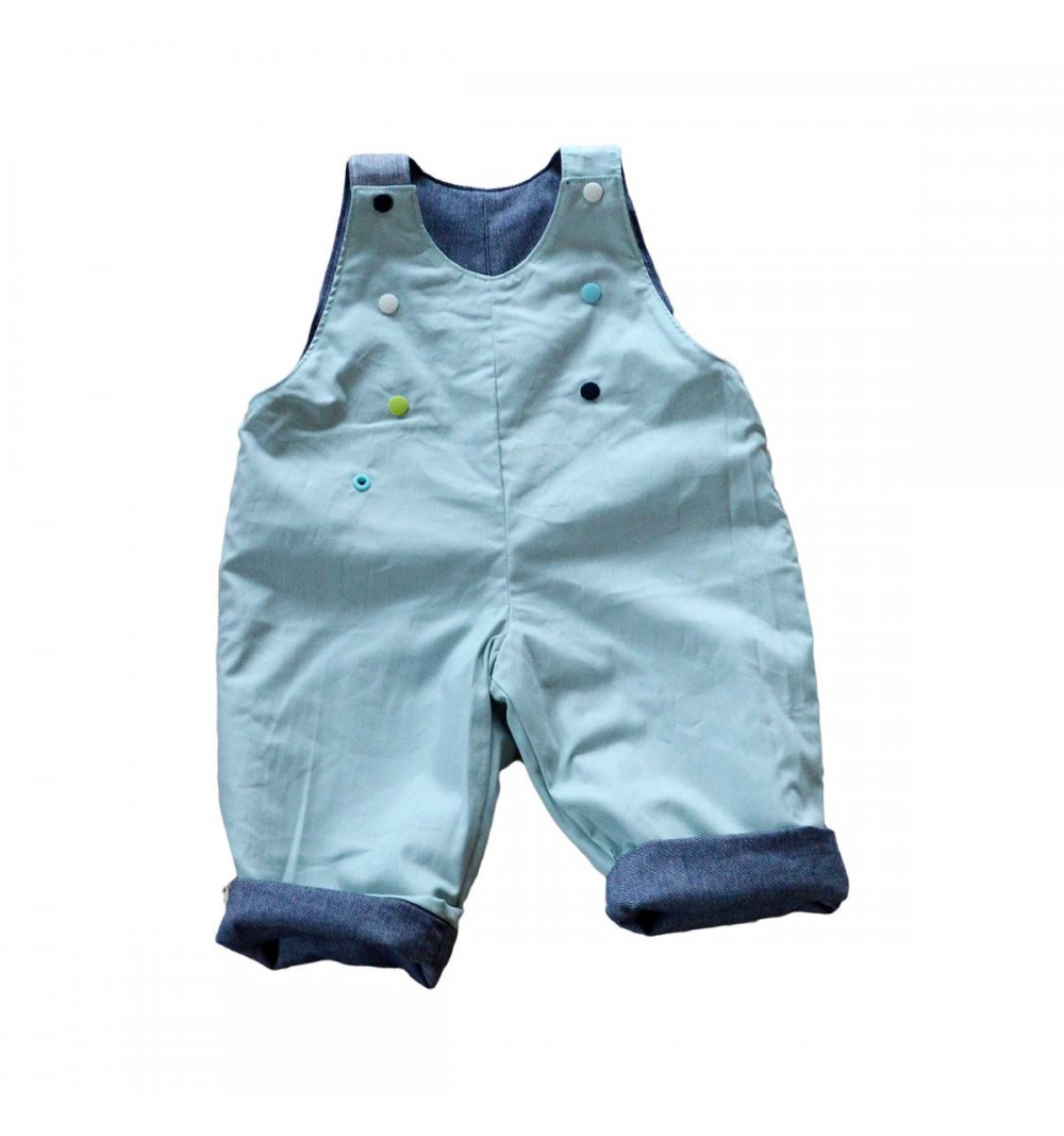 Salopette en jean réversible et évolutive - Plusieurs couleurs 23