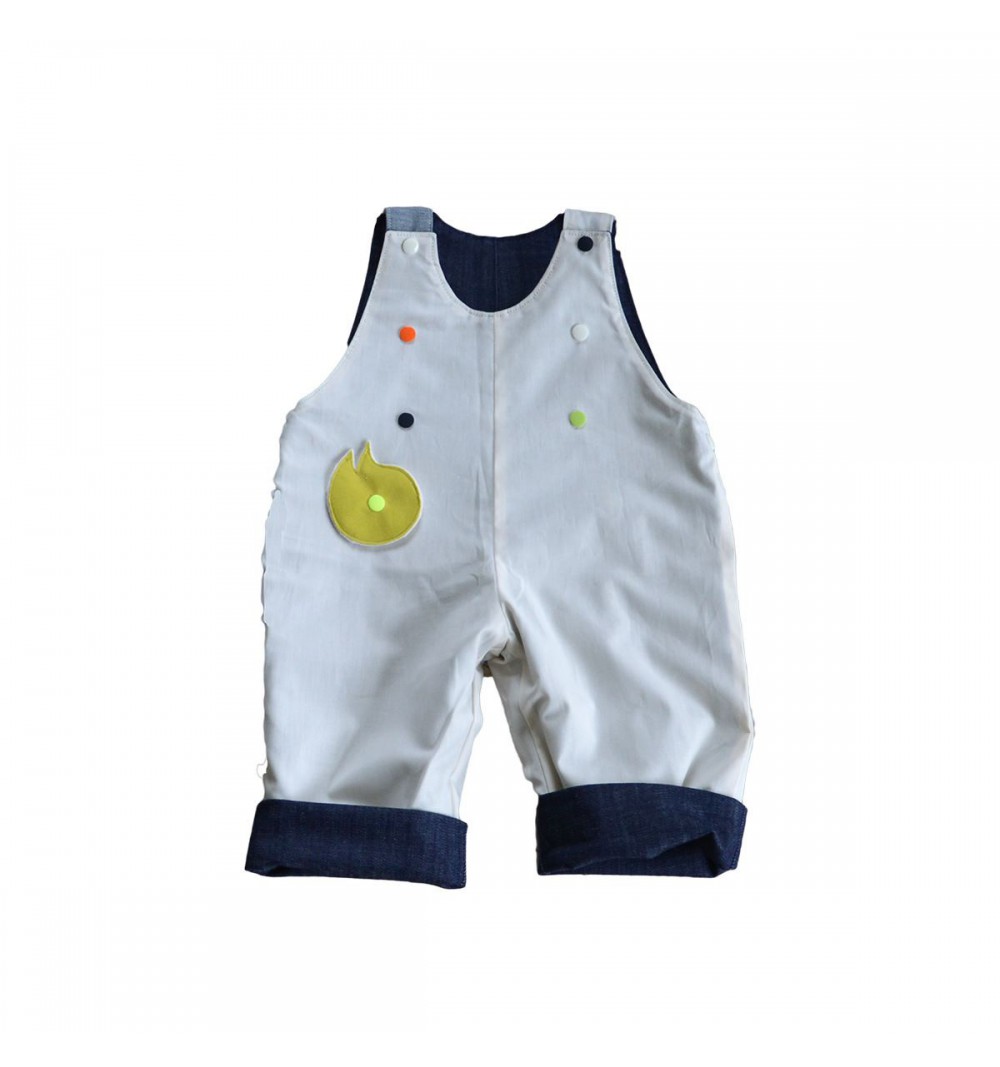 Salopette en jean réversible et évolutive - Plusieurs couleurs 13