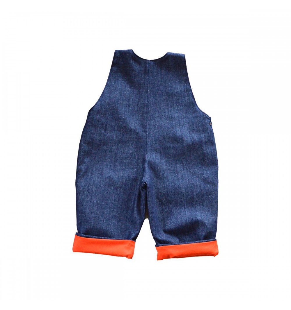 Salopette en jean réversible et évolutive - Plusieurs couleurs 16