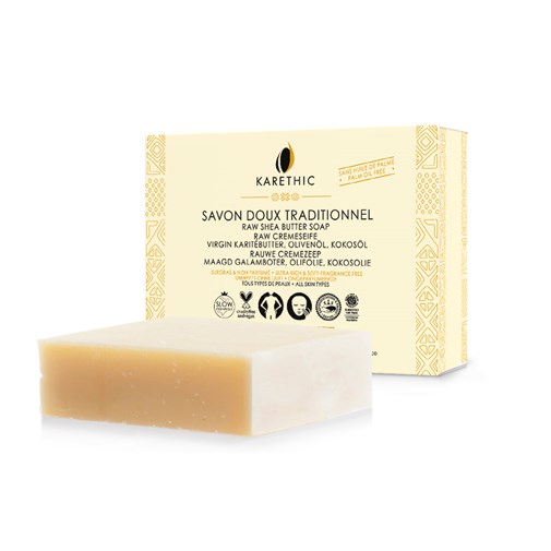 Savon surgras saponifié à froid, bio et vegan - 100g