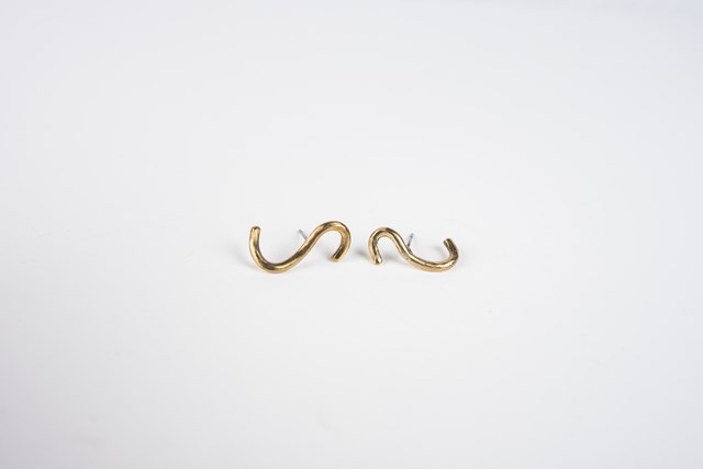 Boucles d'oreilles Puces Waves 4
