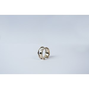 Anneau minimal - Largeur réglable - Argent massif