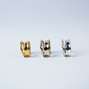 Anneau minimal - Largeur réglable - Bronze poli