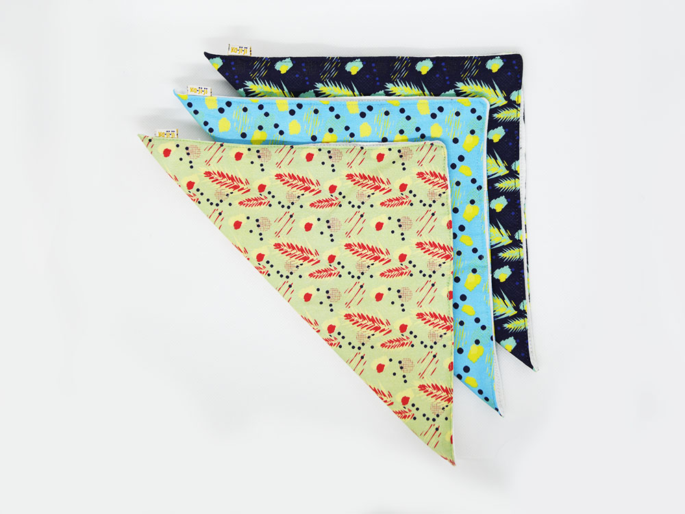 lot de mouchoirs en coton bio france