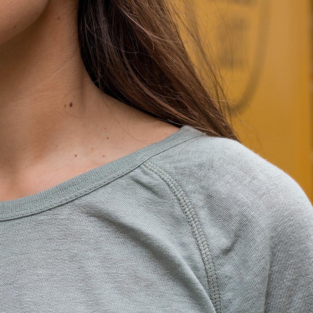 SWEAT ZOGA 100% LIN COMPOSTABLE GRIS 5