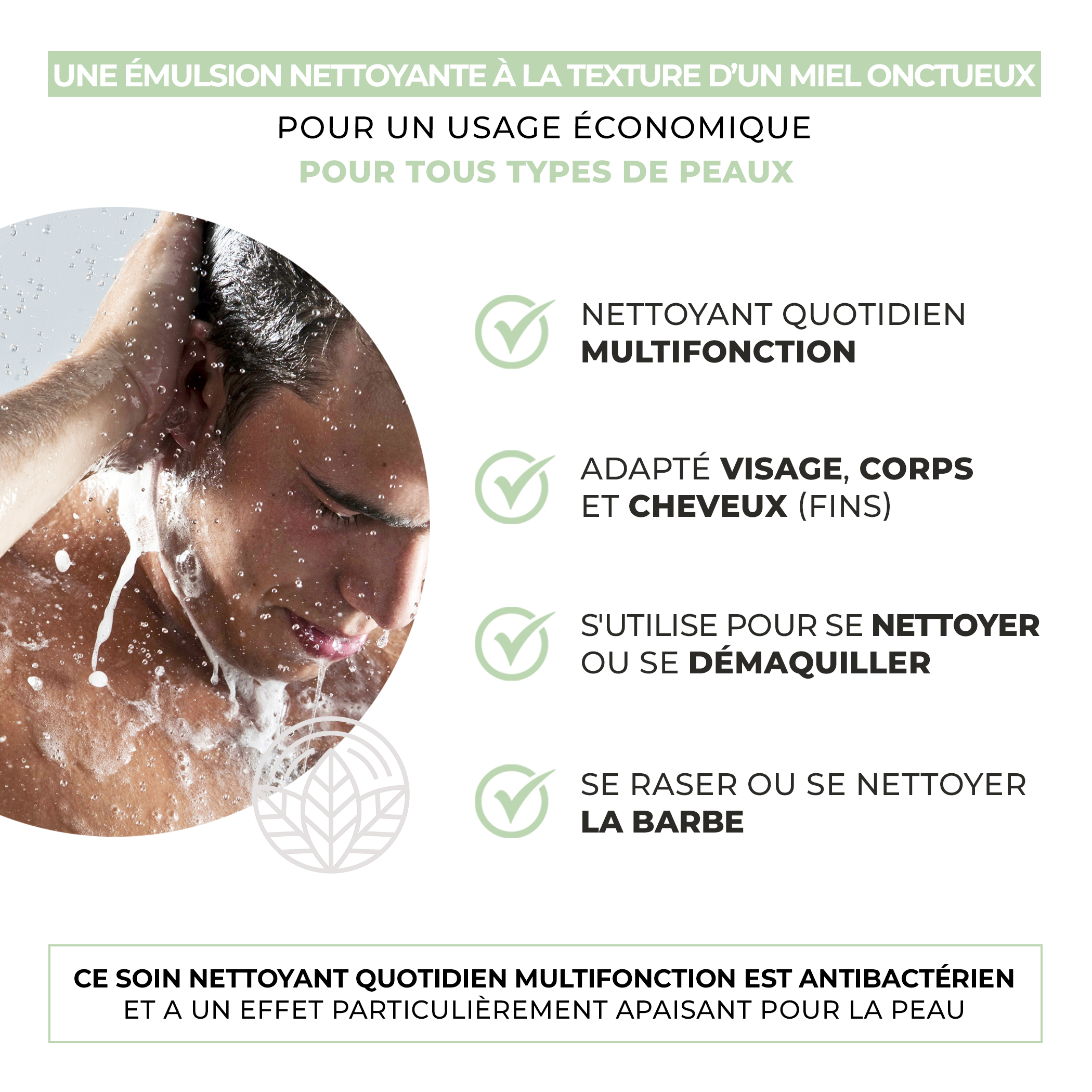 Elixir de Savon Nettoyant Mousse Fraîche 5