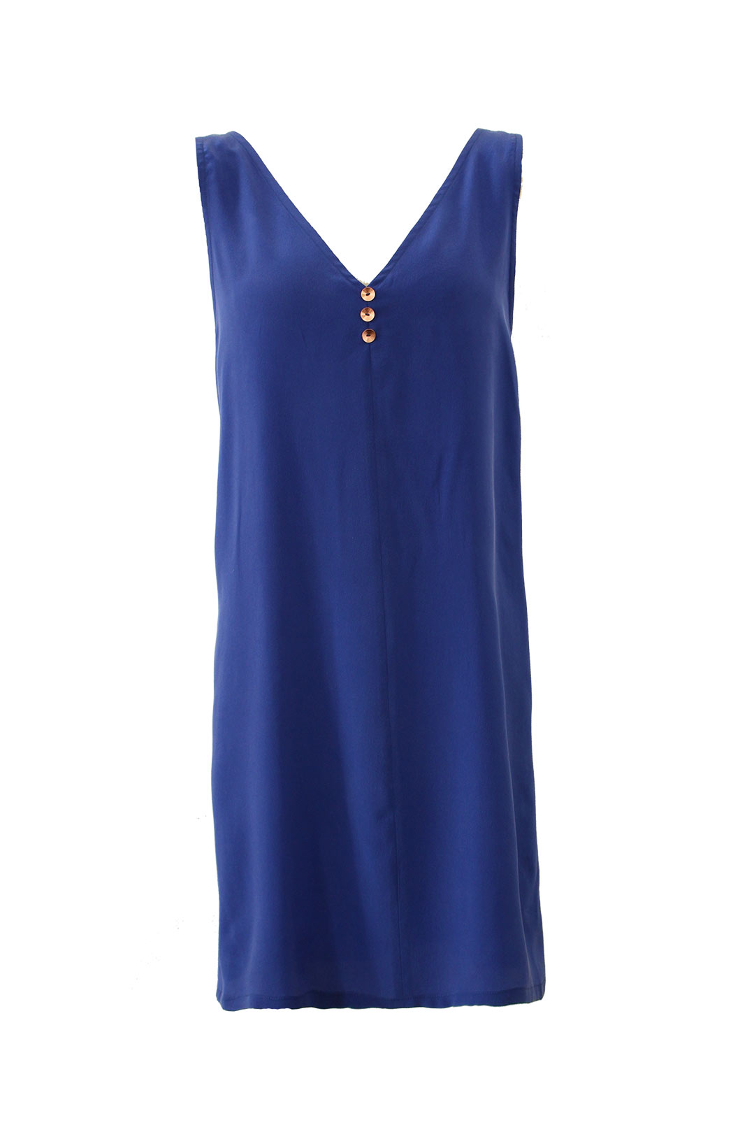 Robe droite débardeur en soie lavée Coralie 2