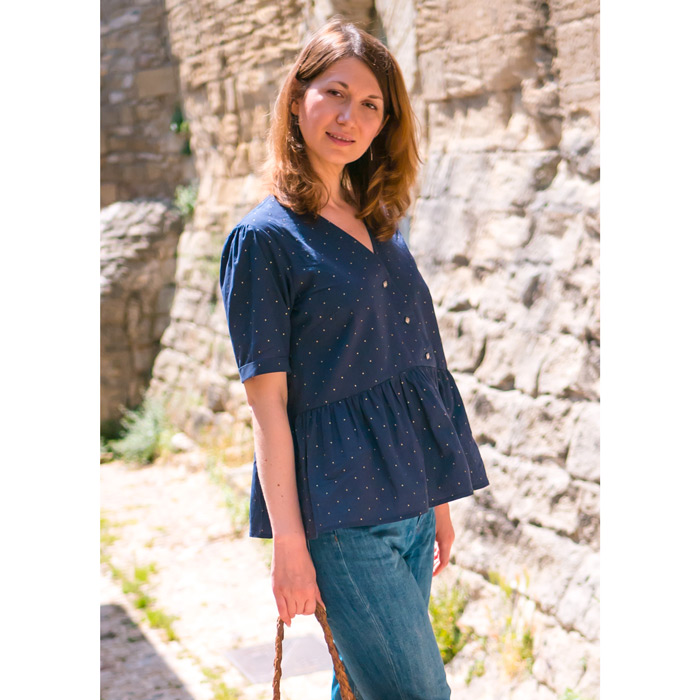 Blouse en coton bio 4